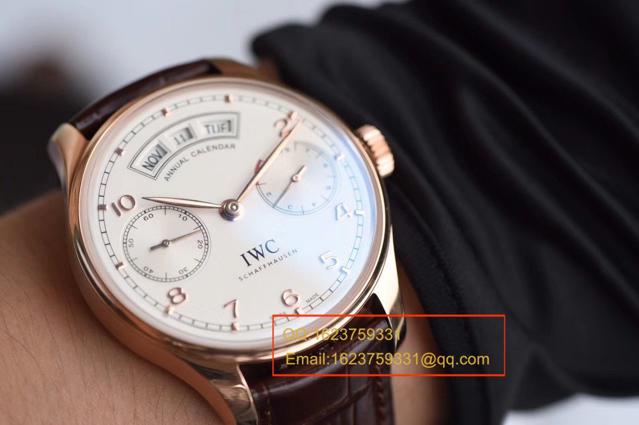  Video analysis IWC IWC 表葡萄牙系列IW503501 wrist watch YL Factory 一比一超A高仿 IWC 年历手表【年度 IWC 巨献！到货市面最高版本】 / WG305MM