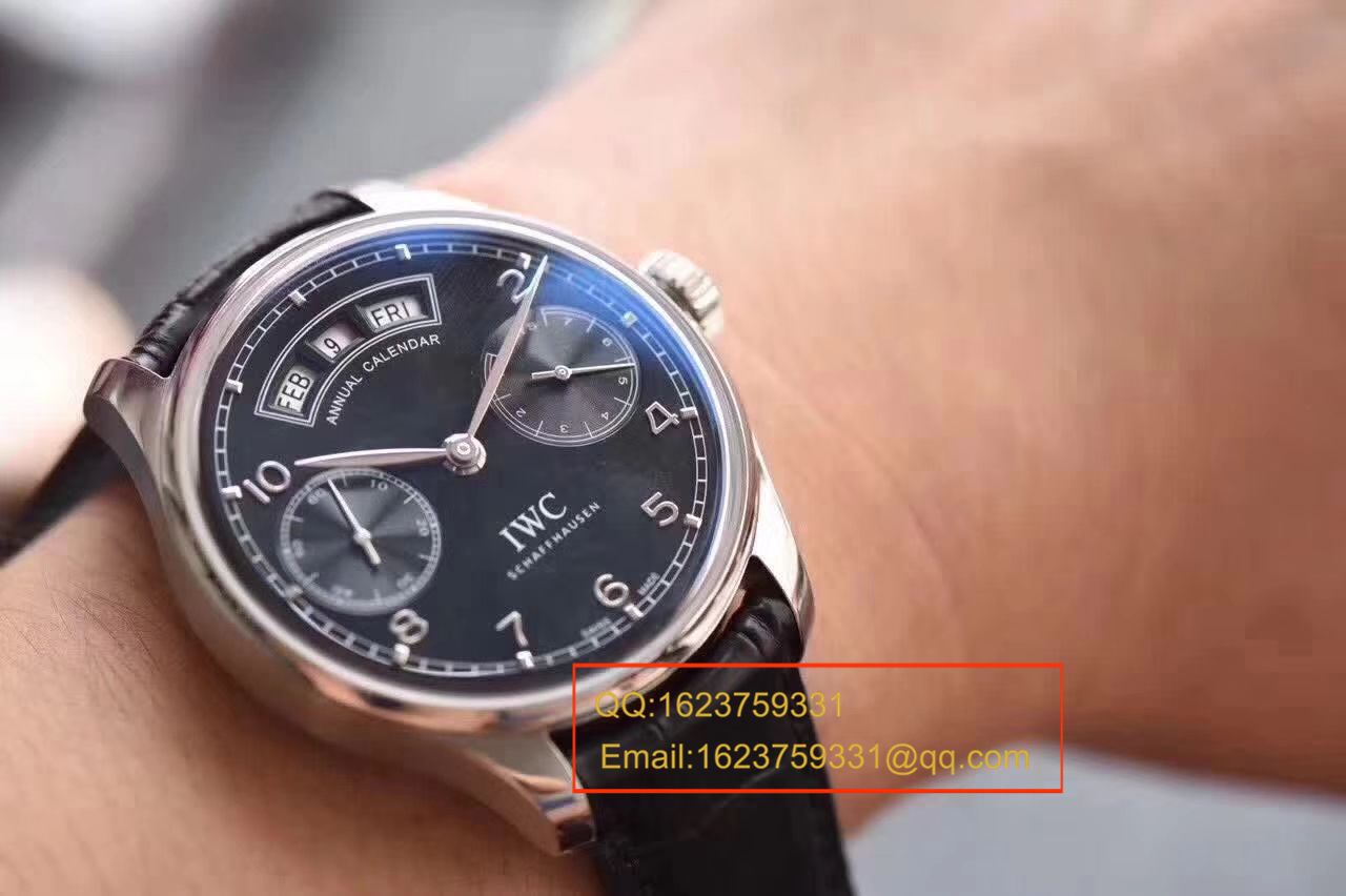  Video analysis IWC IWC 表葡萄牙系列IW503501 wrist watch YL Factory 一比一超A高仿 IWC 年历手表【年度 IWC 巨献！到货市面最高版本】 / WG305MM