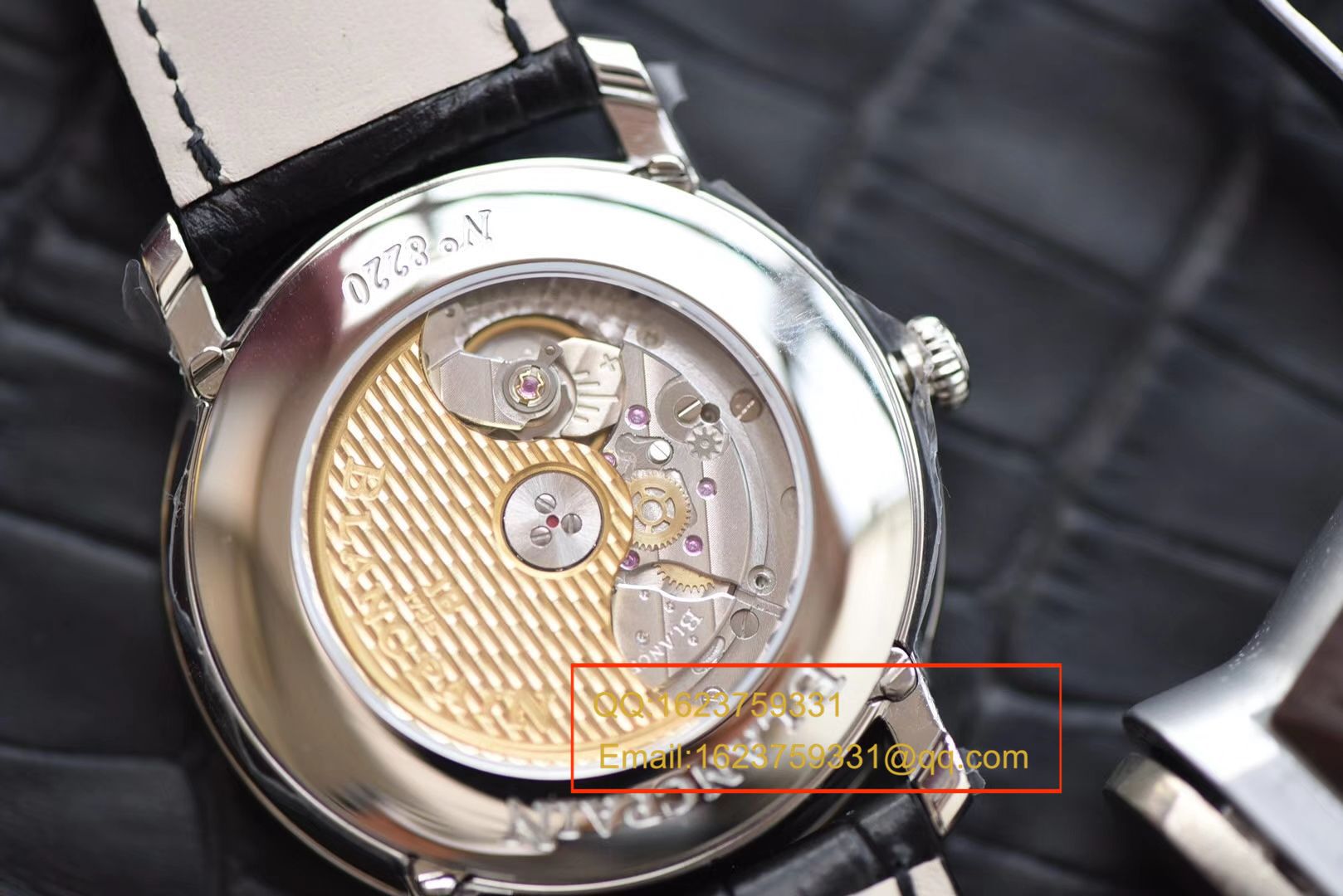  Video analysis Blancpain 经典系列6654-1127-55B wrist watch OM一比一高精仿手表 / BP022MM
