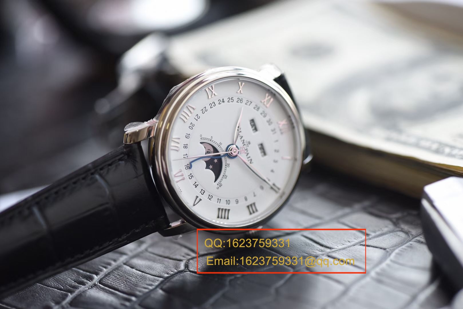  Video analysis Blancpain 经典系列6654-1127-55B wrist watch OM一比一高精仿手表 / BP022MM