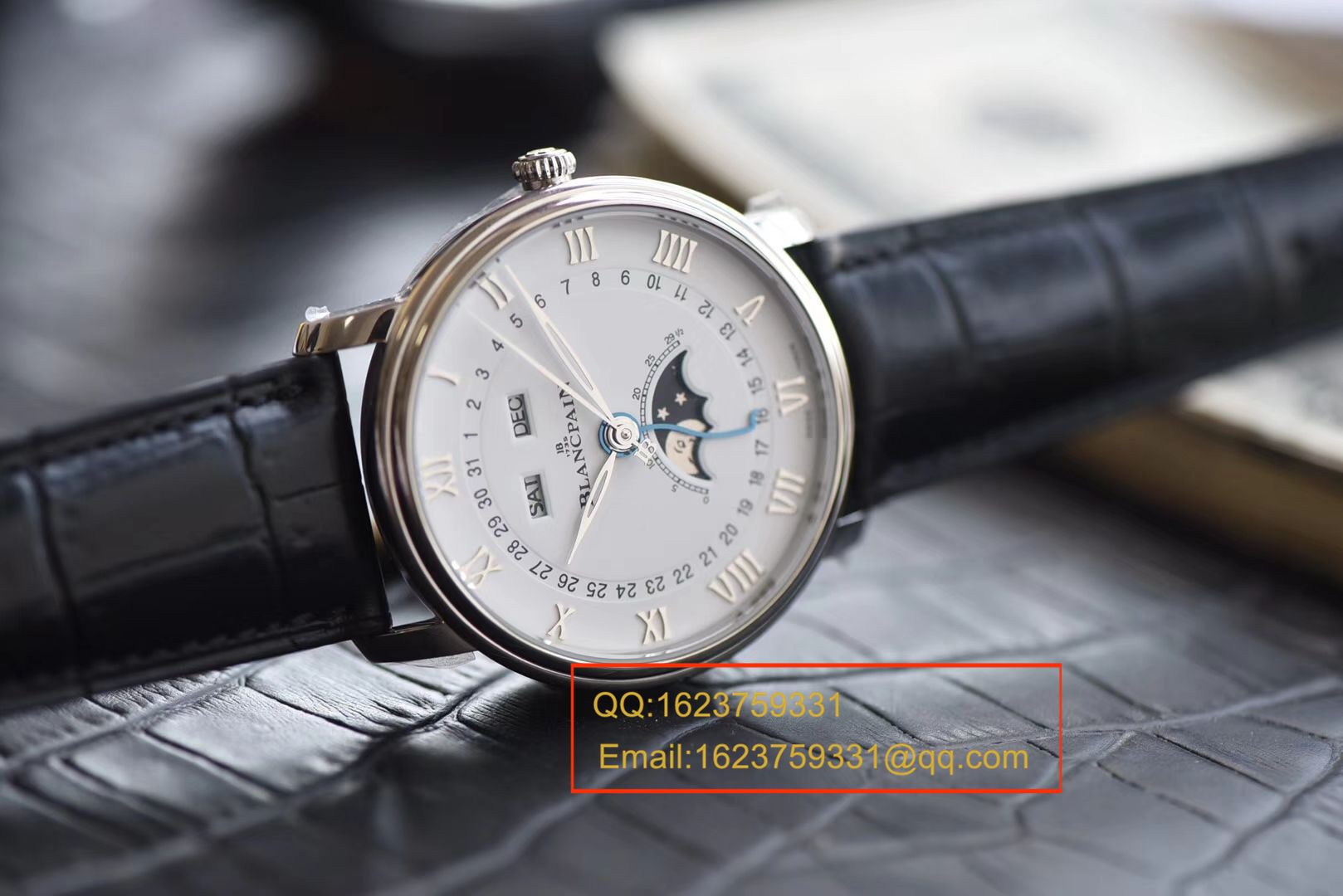  Video analysis Blancpain 经典系列6654-1127-55B wrist watch OM一比一高精仿手表 / BP022MM