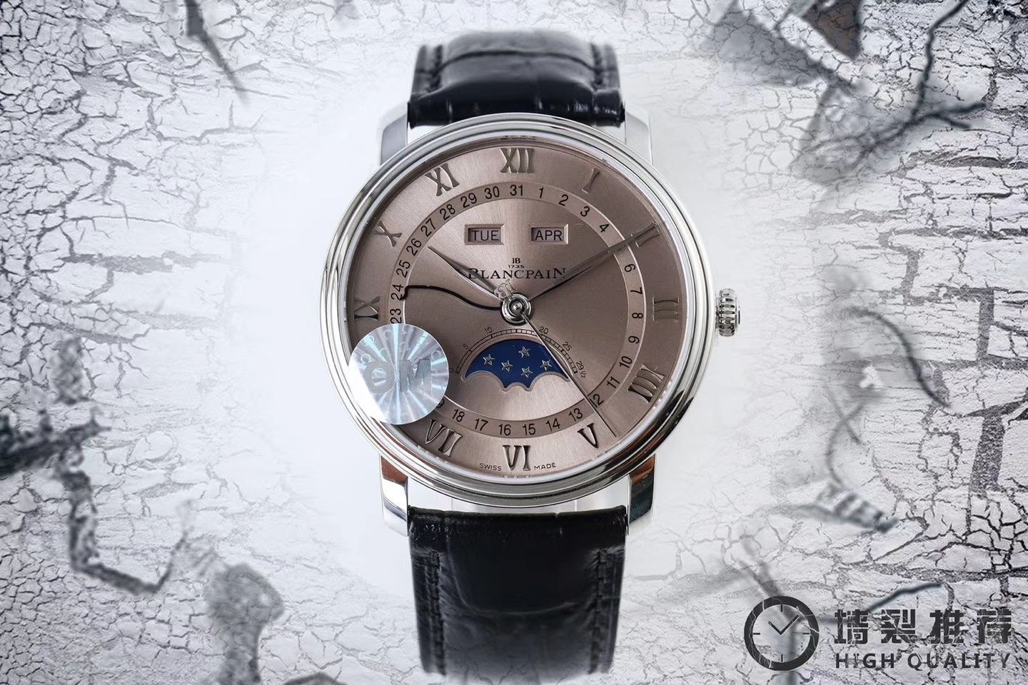  Video analysis Blancpain 经典系列6654-1127-55B wrist watch OM一比一高精仿手表 / BP022MM