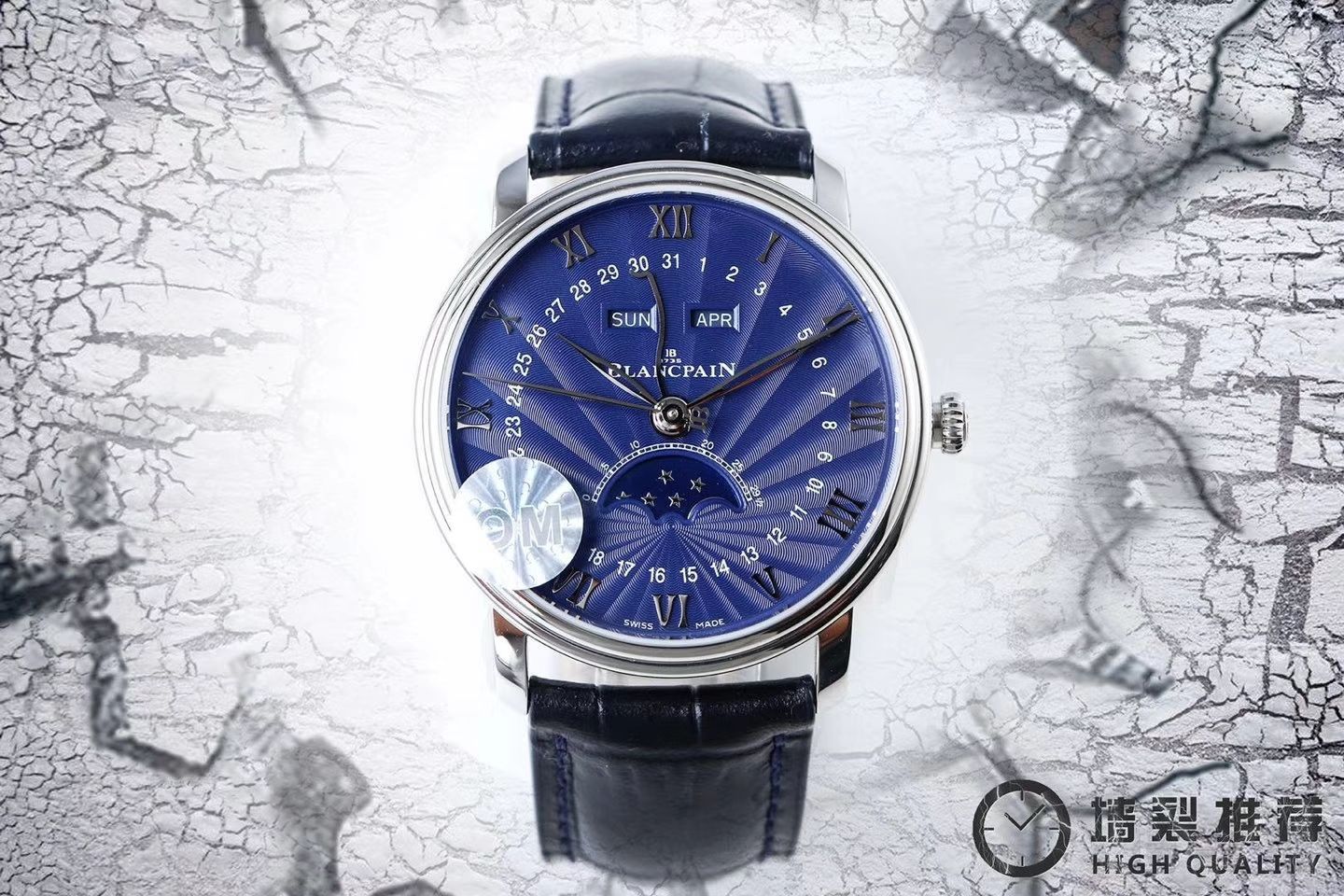  Video analysis Blancpain 经典系列6654-1127-55B wrist watch OM一比一高精仿手表 / BP022MM