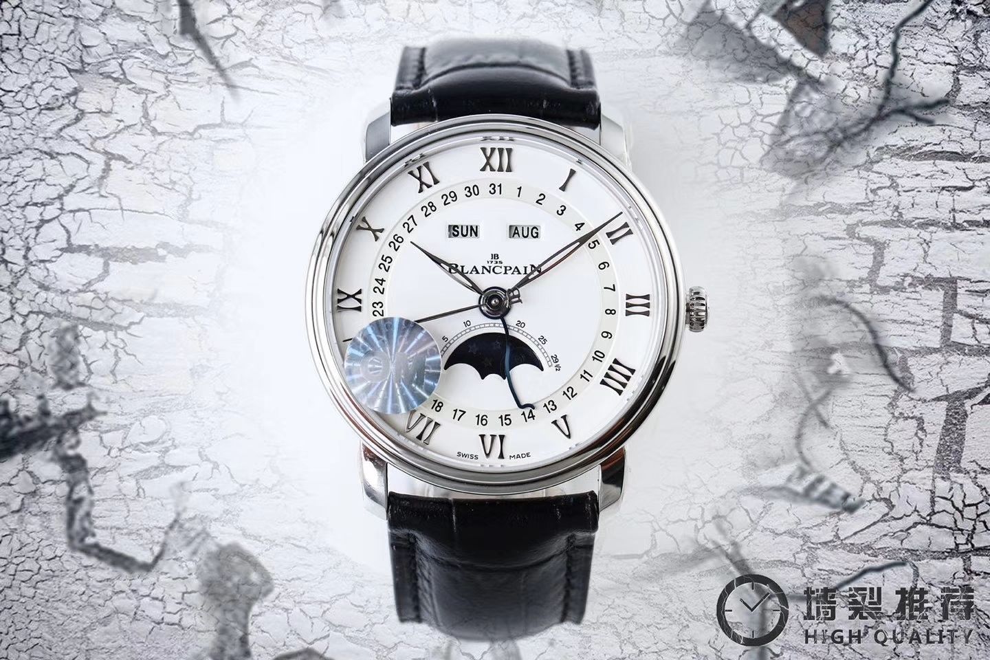  Video analysis Blancpain 经典系列6654-1127-55B wrist watch OM一比一高精仿手表 / BP022MM