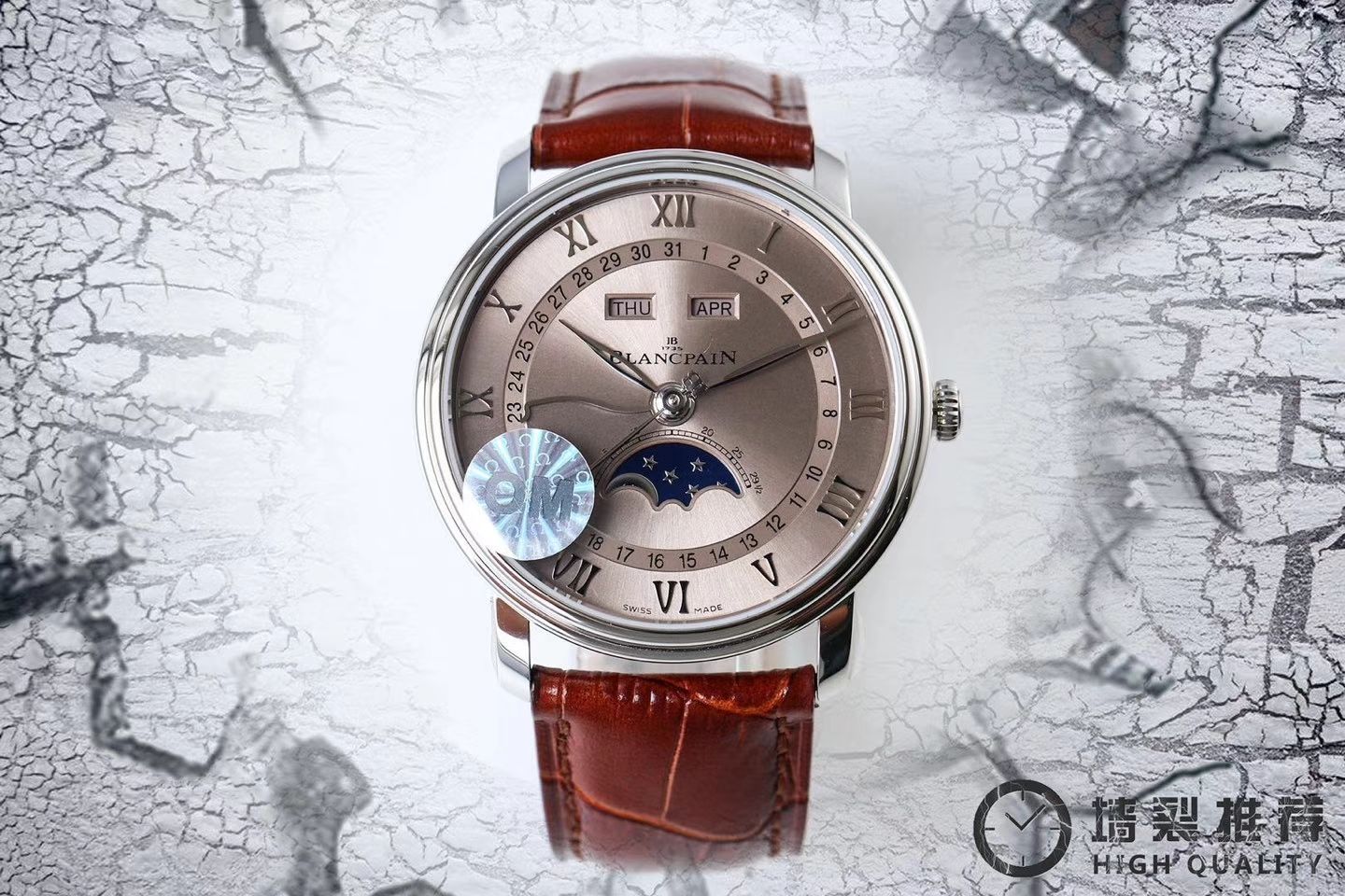  Video analysis Blancpain 经典系列6654-1127-55B wrist watch OM一比一高精仿手表 / BP022MM