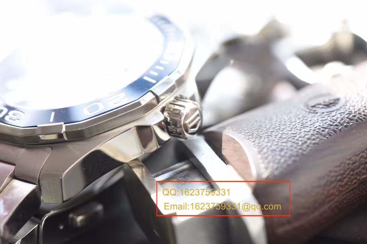 【 Video analysis 原单牛货】 TAG Heuer 竞潜系列WAY201B.BA0927 wrist watch ，WAY201A.BA0927双色 / TG053MM