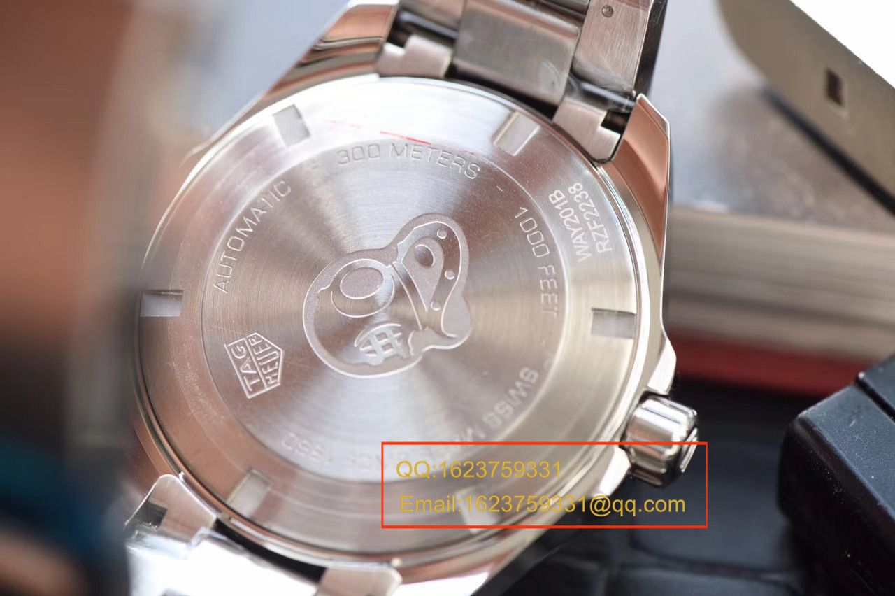 【 Video analysis 原单牛货】 TAG Heuer 竞潜系列WAY201B.BA0927 wrist watch ，WAY201A.BA0927双色 / TG053MM
