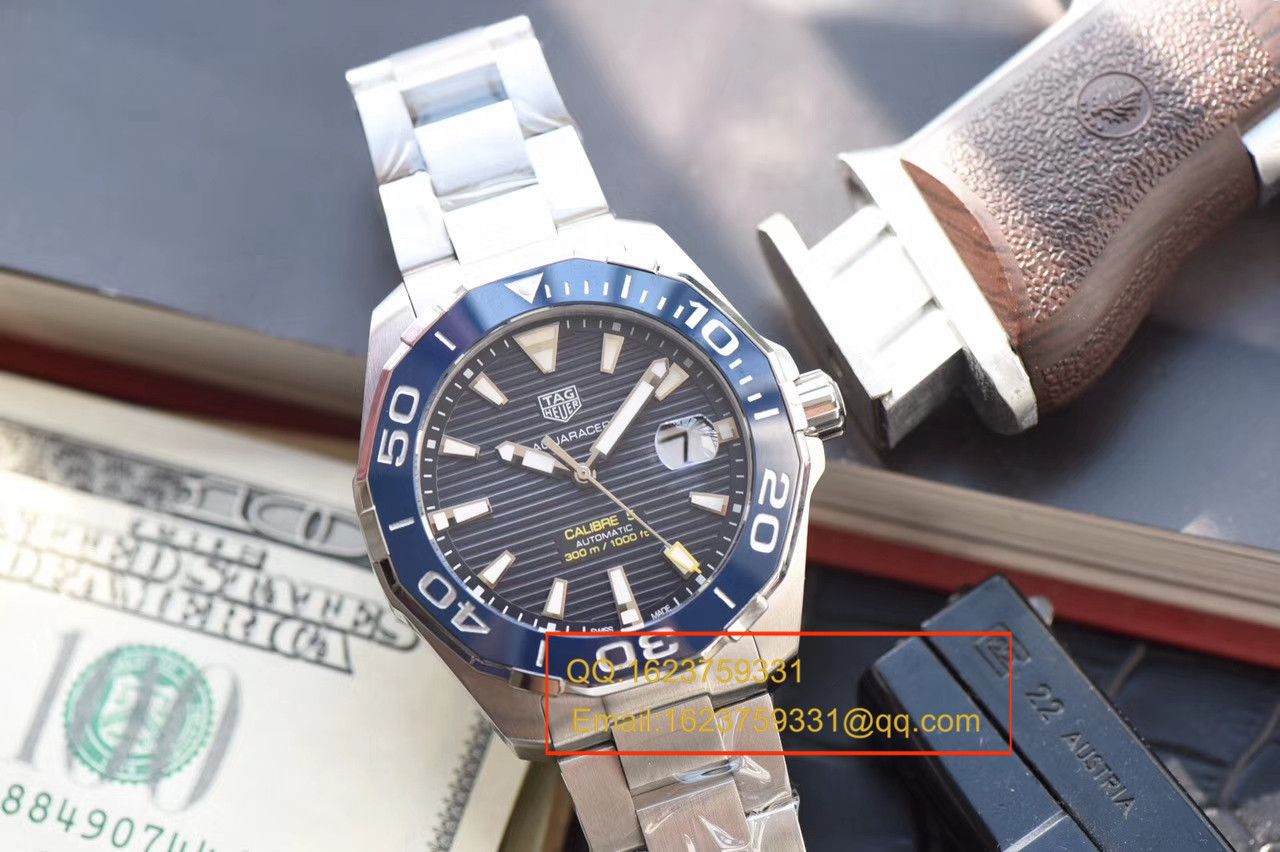 【 Video analysis 原单牛货】 TAG Heuer 竞潜系列WAY201B.BA0927 wrist watch ，WAY201A.BA0927双色 / TG053MM