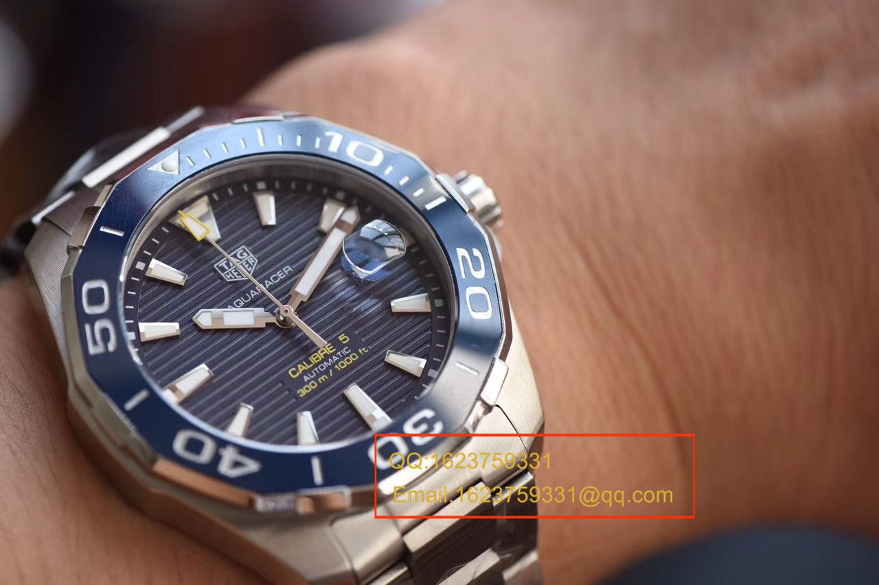 【 Video analysis 原单牛货】 TAG Heuer 竞潜系列WAY201B.BA0927 wrist watch ，WAY201A.BA0927双色 / TG053MM