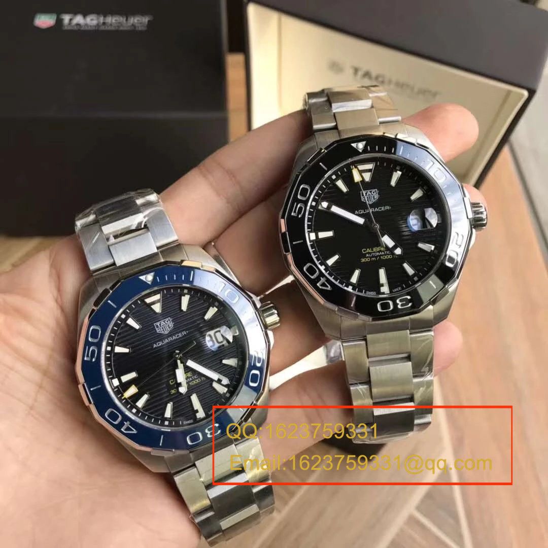 【 Video analysis 原单牛货】 TAG Heuer 竞潜系列WAY201B.BA0927 wrist watch ，WAY201A.BA0927双色 / TG053MM