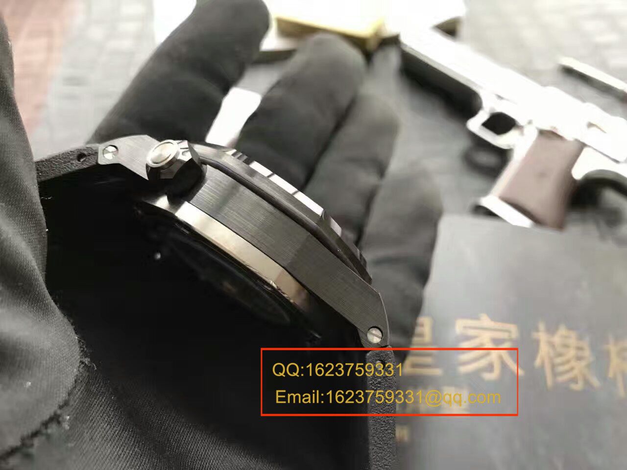  Video analysis Audemars PiguetAudemars Piguet  Royal Oak Offshore 系列15707CE.OO.A002CA.01 wrist watch 【JF Factory 一比一超A高仿】 / JF15707MM