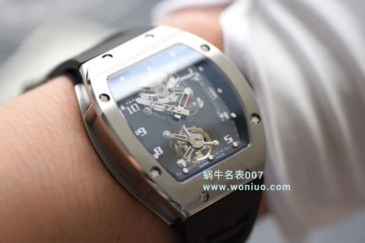RICHARD MILLE（Richard Mille） Video analysis  Richard Miller 男士系列RM 001 wrist watch JB Factory 高仿RICHARD MILLE RM001真 Tourbillon  / RM 001MM