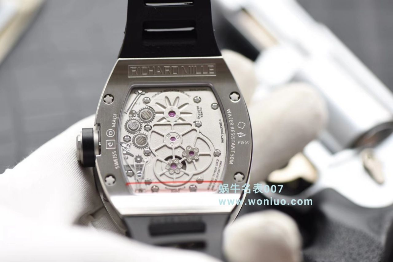 RICHARD MILLE（Richard Mille） Video analysis  Richard Miller 男士系列RM 001 wrist watch JB Factory 高仿RICHARD MILLE RM001真 Tourbillon  / RM 001MM