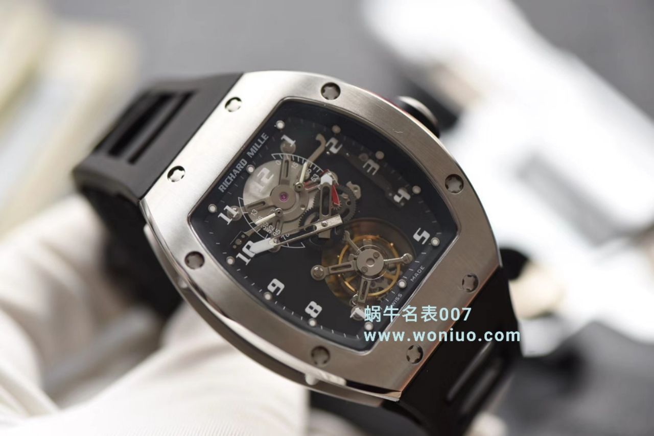 RICHARD MILLE（Richard Mille） Video analysis  Richard Miller 男士系列RM 001 wrist watch JB Factory 高仿RICHARD MILLE RM001真 Tourbillon  / RM 001MM