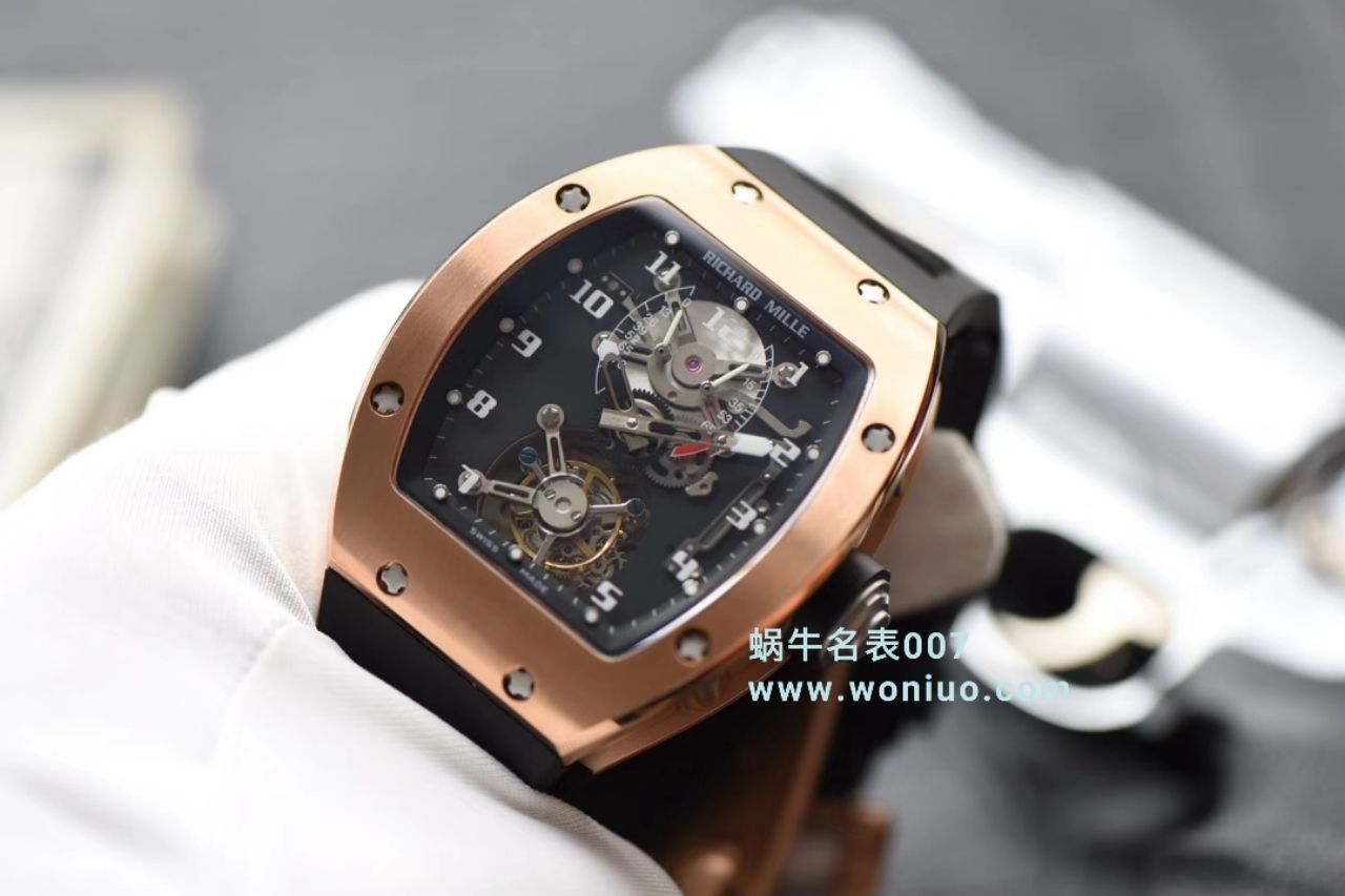 RICHARD MILLE（Richard Mille） Video analysis  Richard Miller 男士系列RM 001 wrist watch JB Factory 高仿RICHARD MILLE RM001真 Tourbillon  / RM 001MM