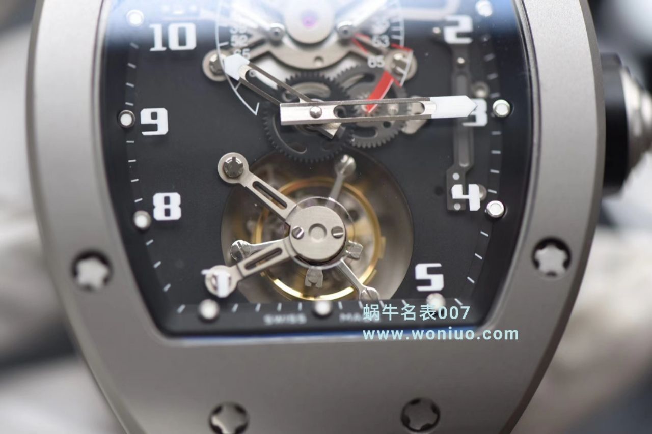 RICHARD MILLE（Richard Mille） Video analysis  Richard Miller 男士系列RM 001 wrist watch JB Factory 高仿RICHARD MILLE RM001真 Tourbillon  / RM 001MM