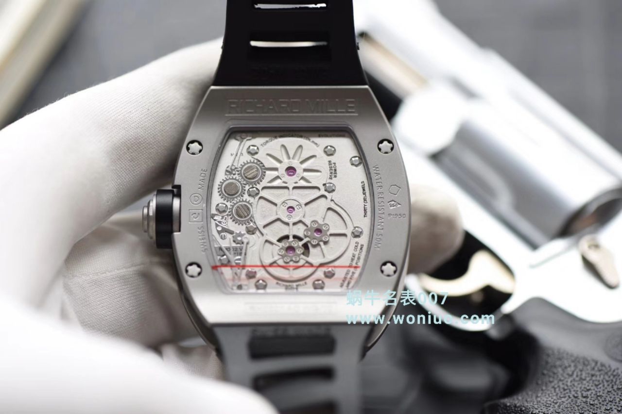 RICHARD MILLE（Richard Mille） Video analysis  Richard Miller 男士系列RM 001 wrist watch JB Factory 高仿RICHARD MILLE RM001真 Tourbillon  / RM 001MM