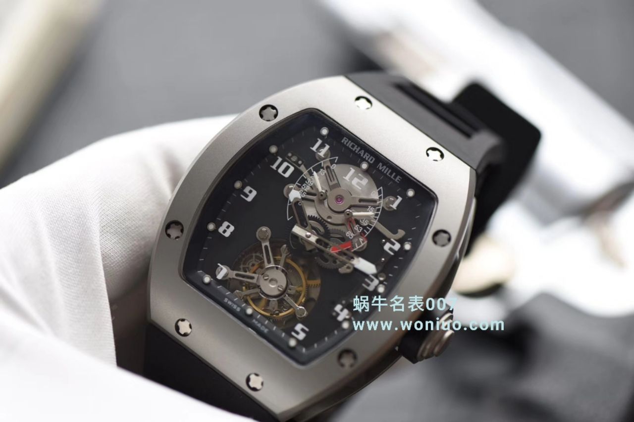 RICHARD MILLE（Richard Mille） Video analysis  Richard Miller 男士系列RM 001 wrist watch JB Factory 高仿RICHARD MILLE RM001真 Tourbillon  / RM 001MM