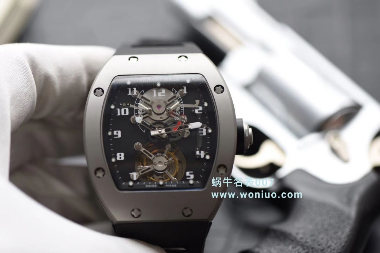 RICHARD MILLE（Richard Mille） Video analysis  Richard Miller 男士系列RM 001 wrist watch JB Factory 高仿RICHARD MILLE RM001真 Tourbillon  / RM 001MM