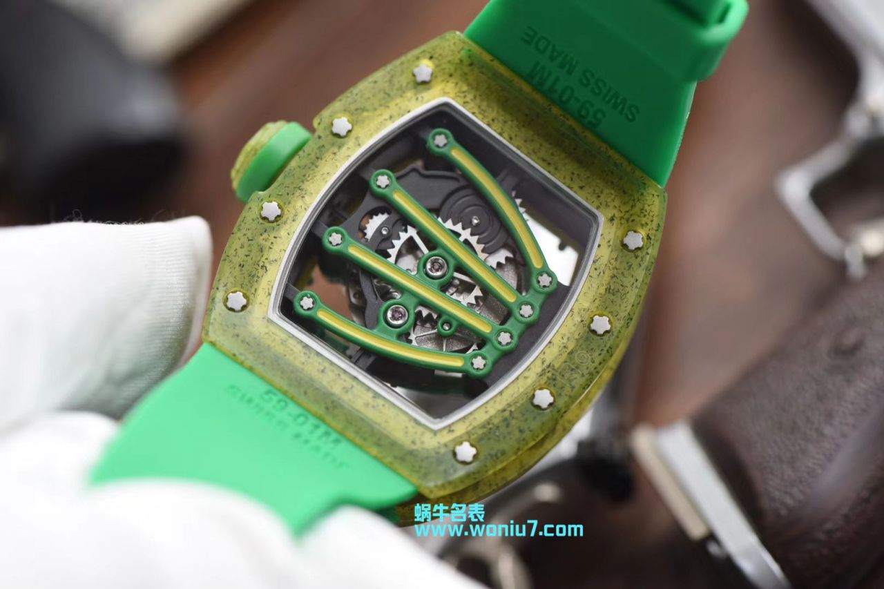  RICHARD MILLE 男士系列RM 59-01 YOHAN BLAKE高仿 wrist watch 【RM一比一高仿RICHARD MILLE理查德RM59-01奇异果手表】 / RM 59-01MM