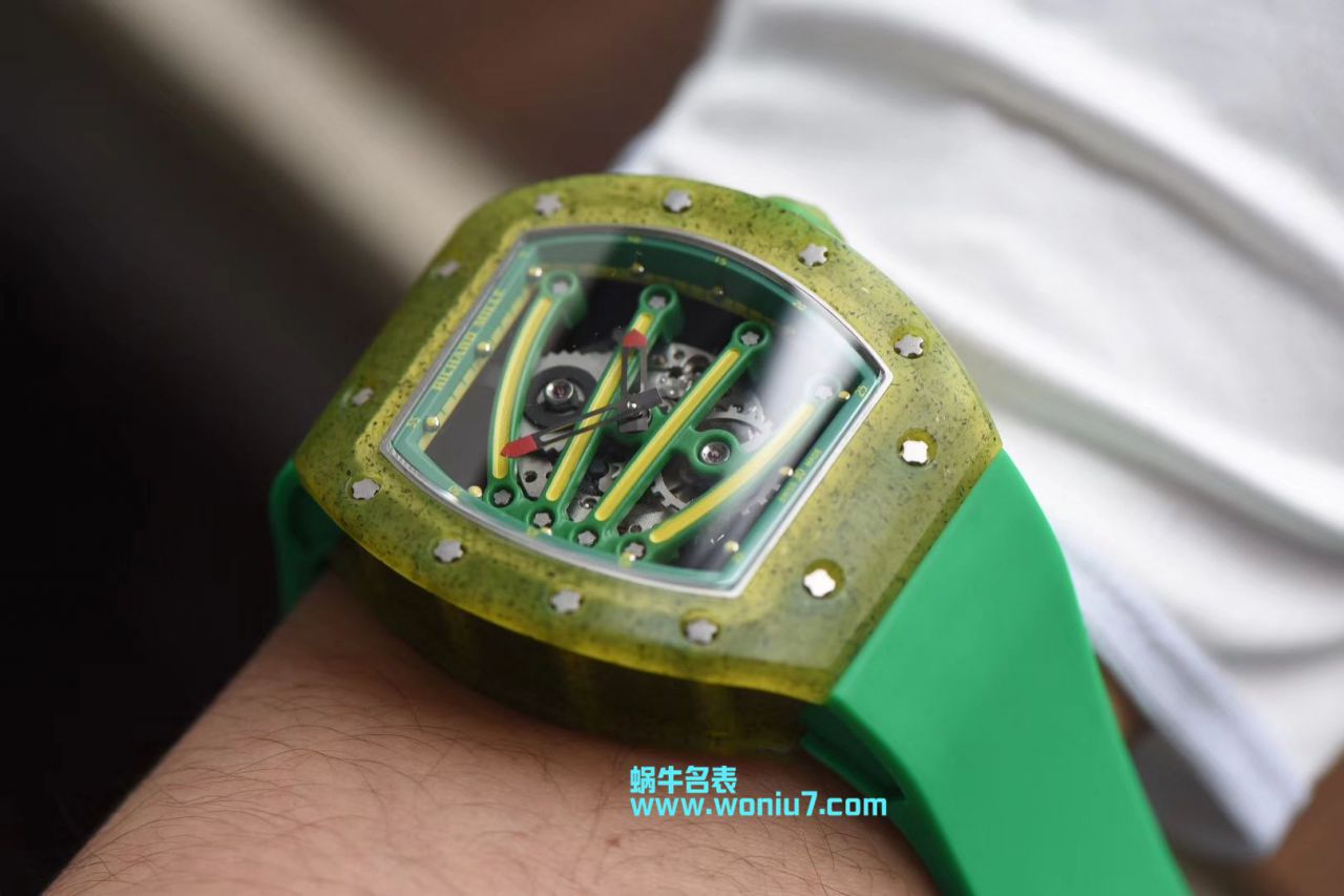  RICHARD MILLE 男士系列RM 59-01 YOHAN BLAKE高仿 wrist watch 【RM一比一高仿RICHARD MILLE理查德RM59-01奇异果手表】 / RM 59-01MM