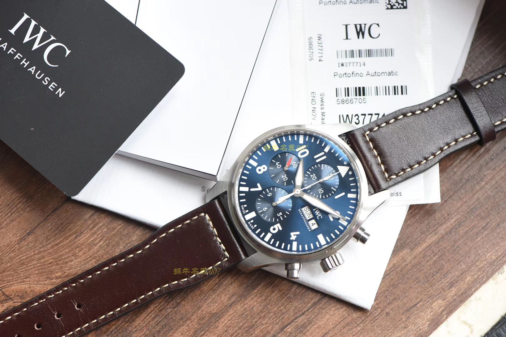 【 Video analysis 、稀缺原单❗最新大全套， IWC 小王子】IWC IWC 表飞行员系列IW377714 wrist watch (小王子) / WG350