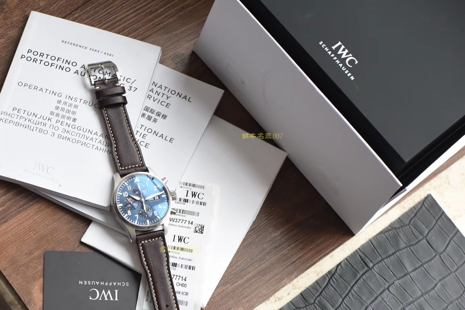 【 Video analysis 、稀缺原单❗最新大全套， IWC 小王子】IWC IWC 表飞行员系列IW377714 wrist watch (小王子) / WG350