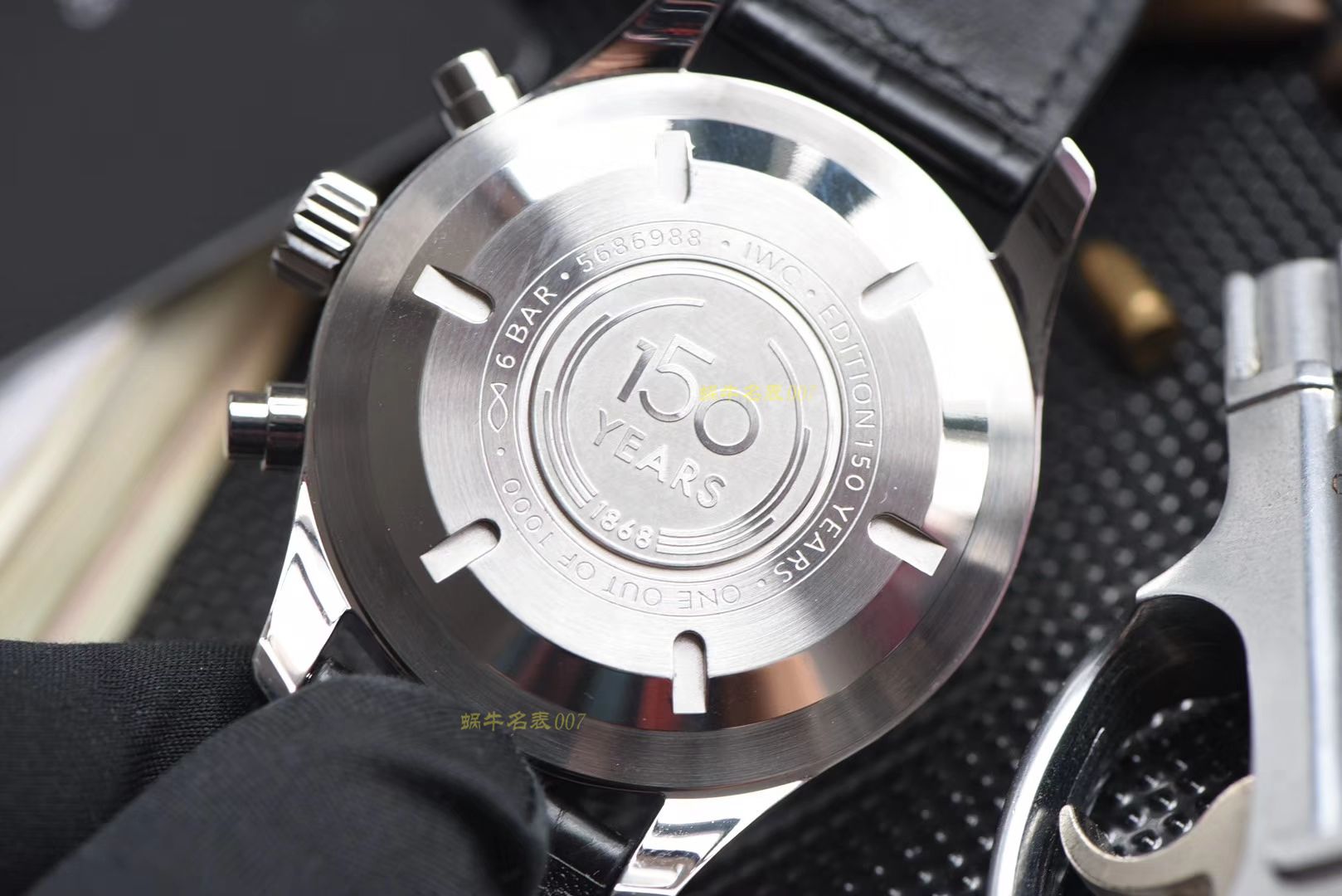 【 Video analysis ，稀缺原单】IWC IWC 表周年纪念系列IW377725 wrist watch （白面150周年纪念版） / WG352