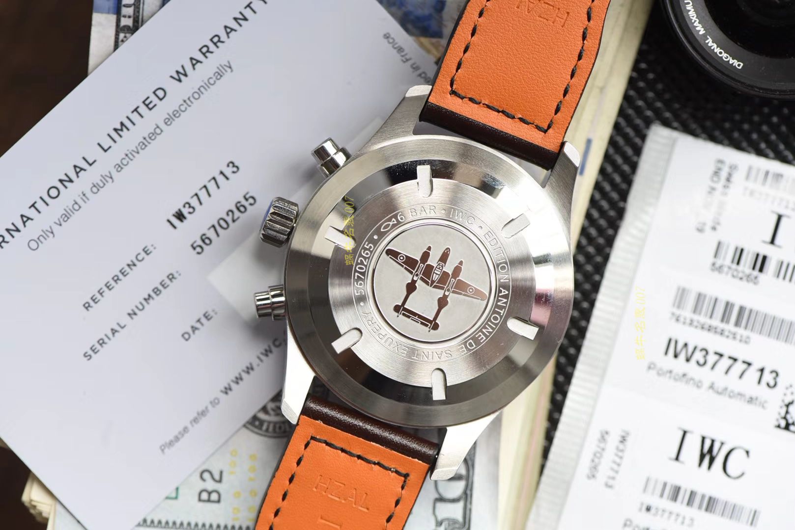 【 Video analysis 、稀缺原单❗最新大全、安东尼特别版】IWC IWC 表飞行员系列IW377713 wrist watch  / WG351