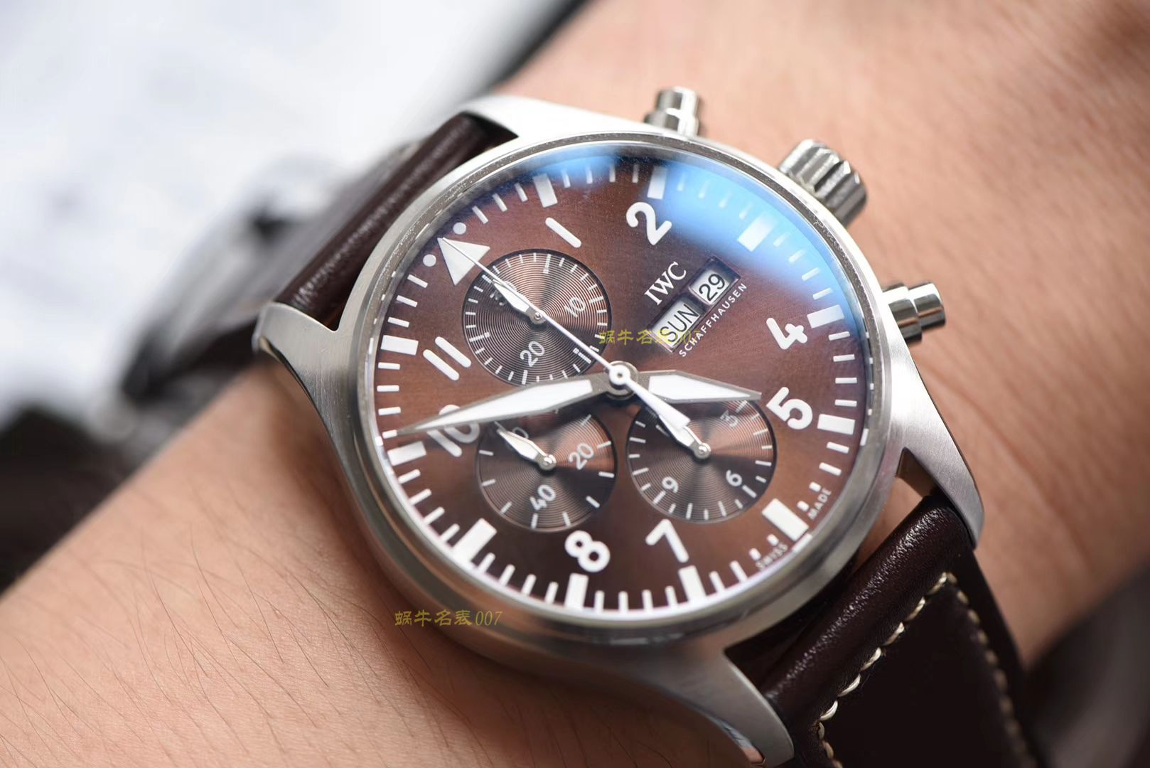 【 Video analysis 、稀缺原单❗最新大全、安东尼特别版】IWC IWC 表飞行员系列IW377713 wrist watch  / WG351