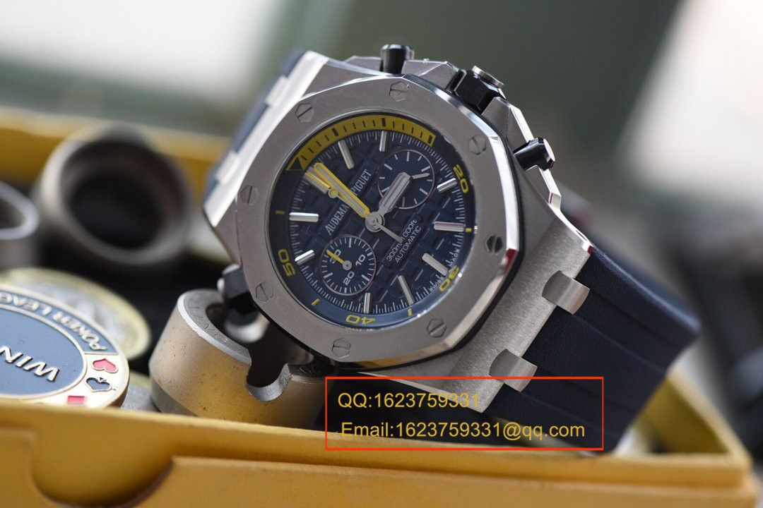  Video analysis JF Factory 一比一超A高仿Audemars Piguet  Royal Oak Offshore 系列26703ST.OO.A027CA.01 wrist watch /Audemars Piguet 蓝莓 / APCB029MM
