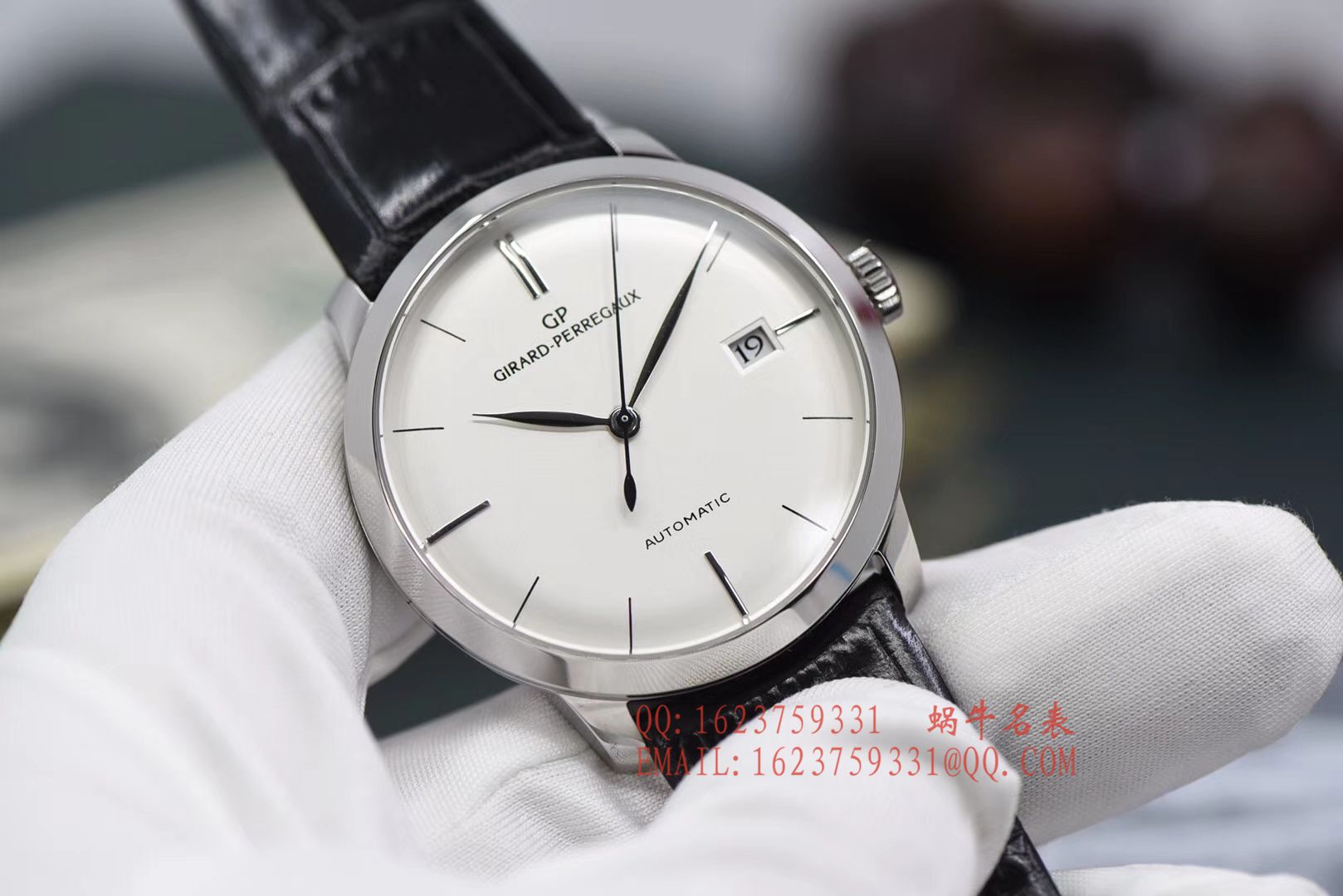  Video analysis GP芝柏表1966系列49525-79-431-BK6A wrist watch 【FK一比一精仿手表】 / M015MM