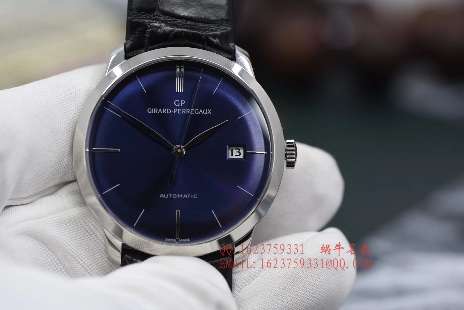  Video analysis GP芝柏表1966系列49525-79-431-BK6A wrist watch 【FK一比一精仿手表】 / M015MM