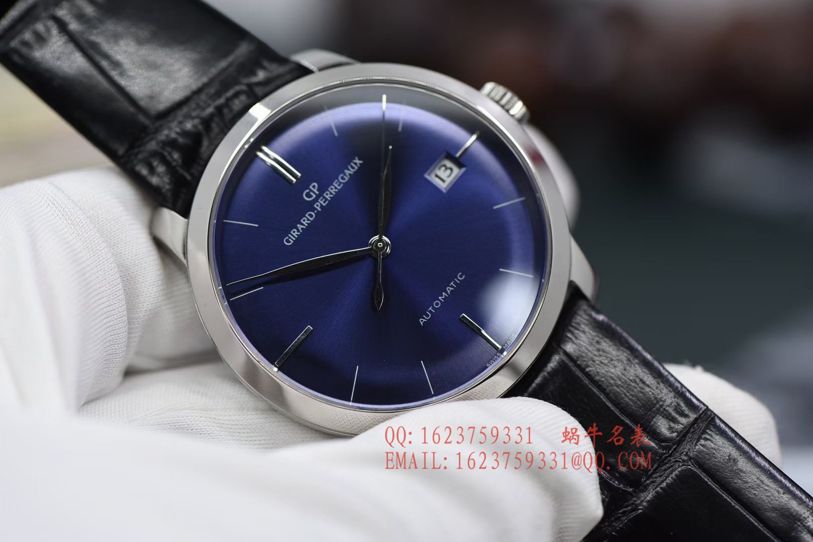  Video analysis GP芝柏表1966系列49525-79-431-BK6A wrist watch 【FK一比一精仿手表】 / M015MM