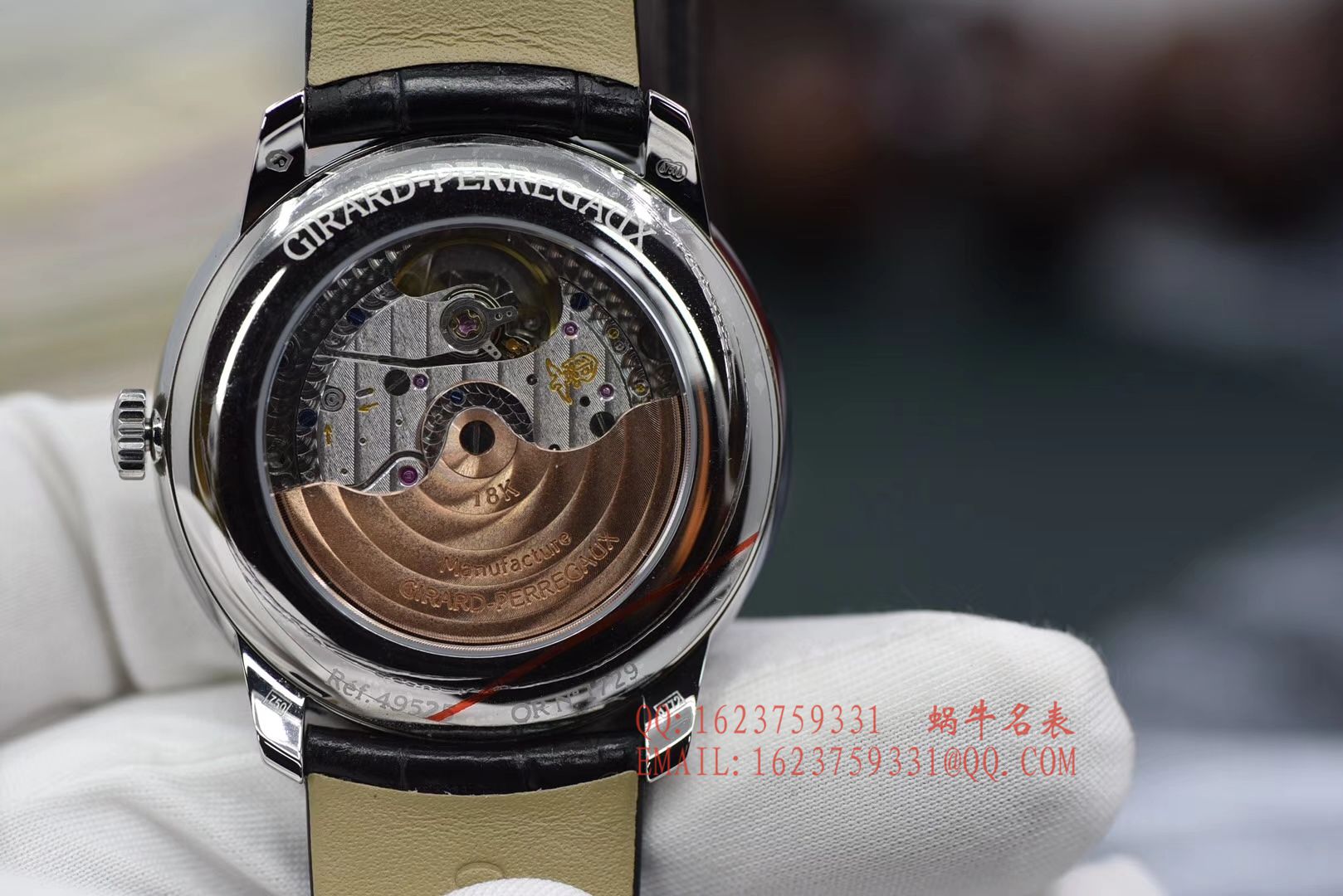  Video analysis GP芝柏表1966系列49525-79-431-BK6A wrist watch 【FK一比一精仿手表】 / M015MM