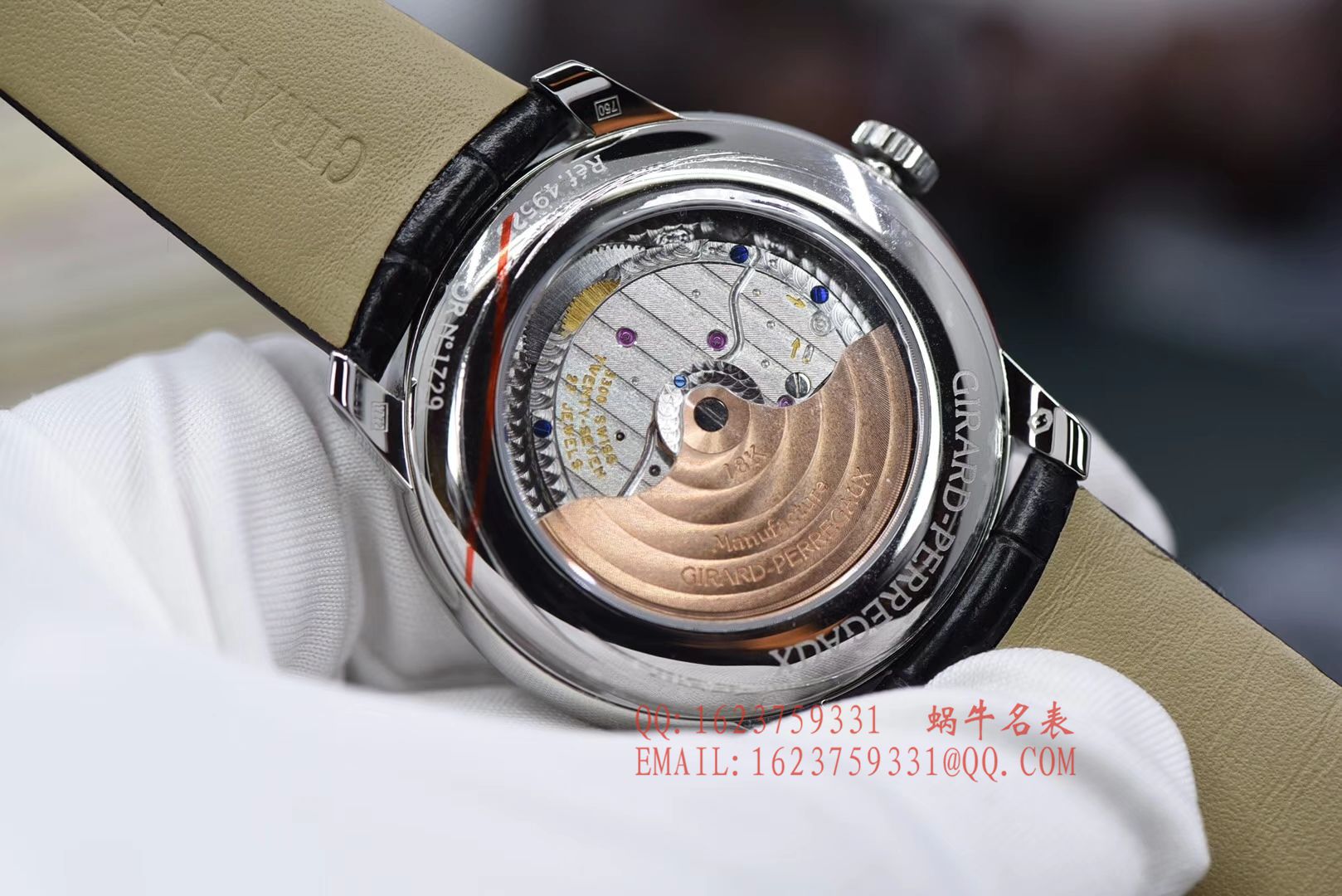  Video analysis GP芝柏表1966系列49525-79-431-BK6A wrist watch 【FK一比一精仿手表】 / M015MM