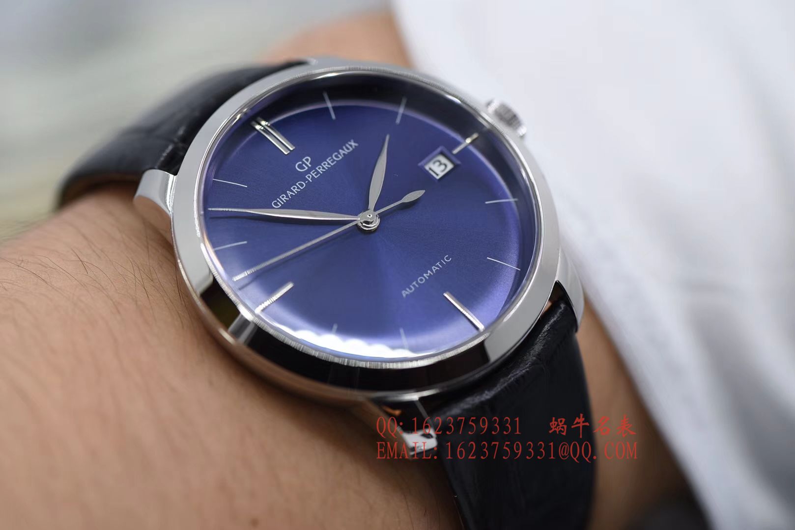  Video analysis GP芝柏表1966系列49525-79-431-BK6A wrist watch 【FK一比一精仿手表】 / M015MM