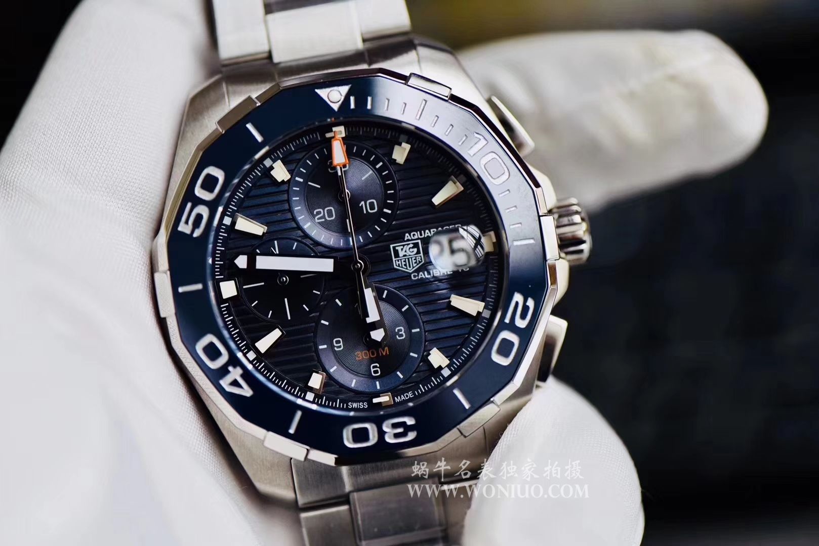  Video analysis  TAG Heuer 竞潜系列原单计时机械表 TAG Heuer 竞潜系列CAY211B.BA0927，CAY211A.BA0927 wrist watch  