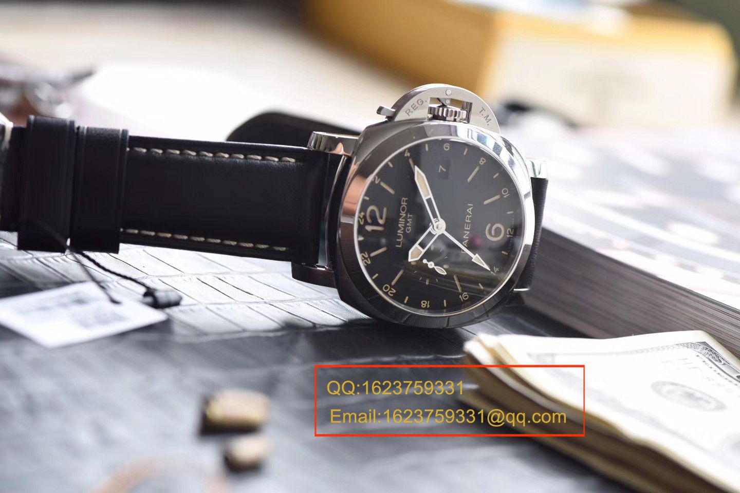  Video analysis Panerai LUMINOR 1950系列PAM00531 wrist watch 一比一高仿手表【VS出品，PAM531  GMT 两地时】 / VSPAM00531MM