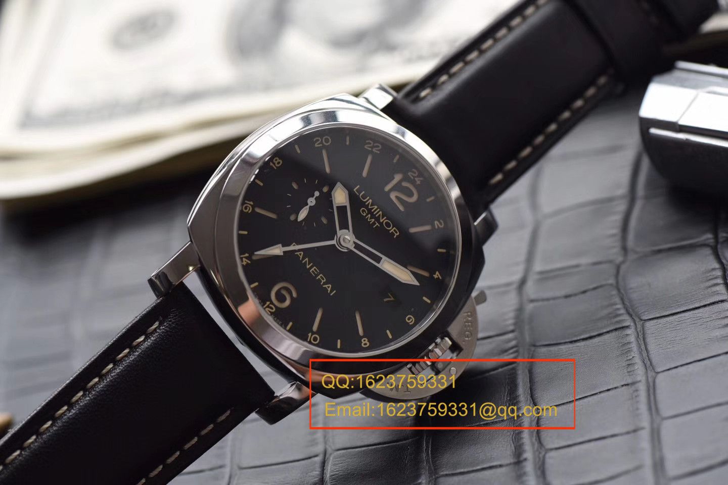  Video analysis Panerai LUMINOR 1950系列PAM00531 wrist watch 一比一高仿手表【VS出品，PAM531  GMT 两地时】 / VSPAM00531MM