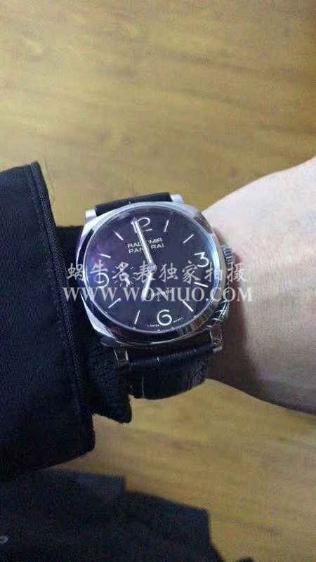  Video analysis 珍珠陀Panerai RADIOMIR系列复刻高仿PAM00572 wrist watch 【SF Factory 一比一复刻】 / SFPAM00572MM