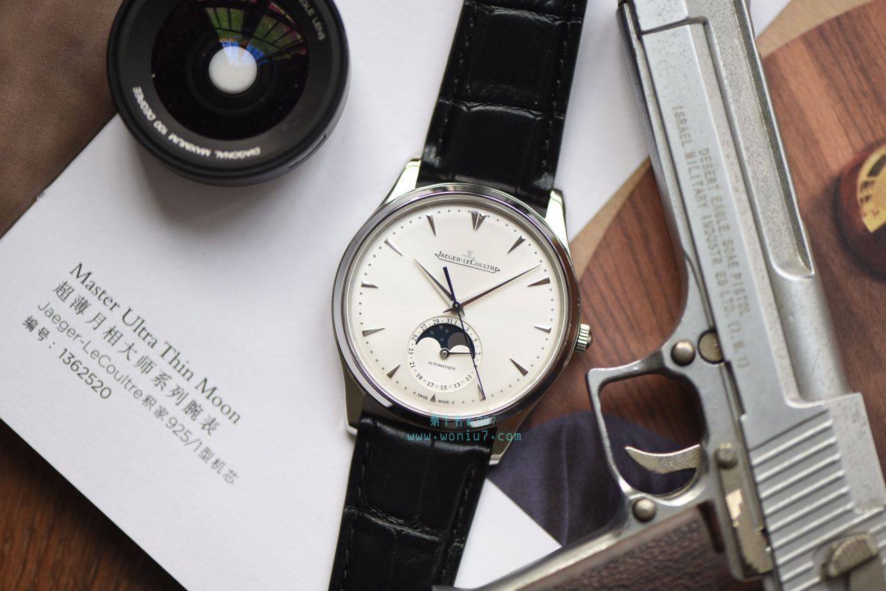  Video analysis  Jaeger-LeCoultre 大师系列1368420 wrist watch 一比一高仿手表【ZF新品， Jaeger-LeCoultre 月相大师系列】 / JJ123MM