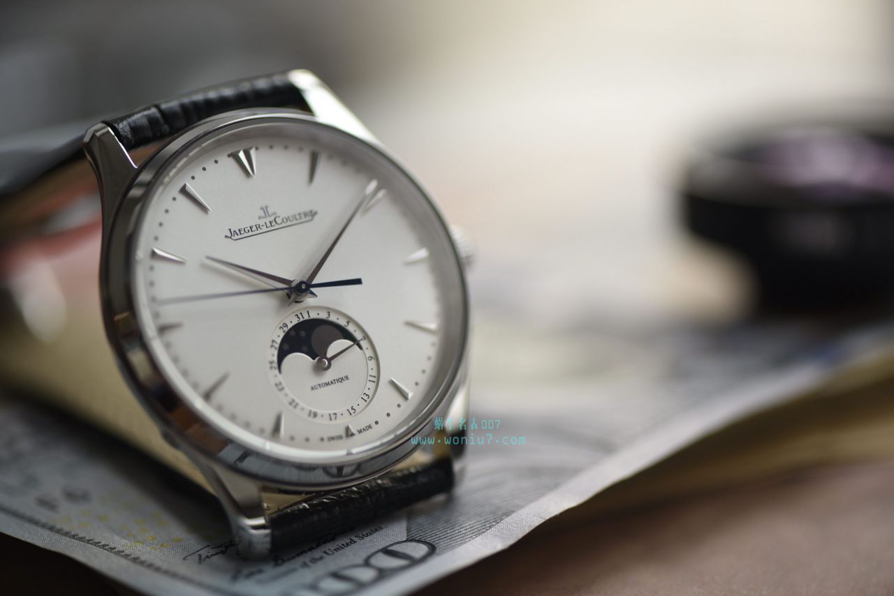  Video analysis  Jaeger-LeCoultre 大师系列1368420 wrist watch 一比一高仿手表【ZF新品， Jaeger-LeCoultre 月相大师系列】 / JJ123MM
