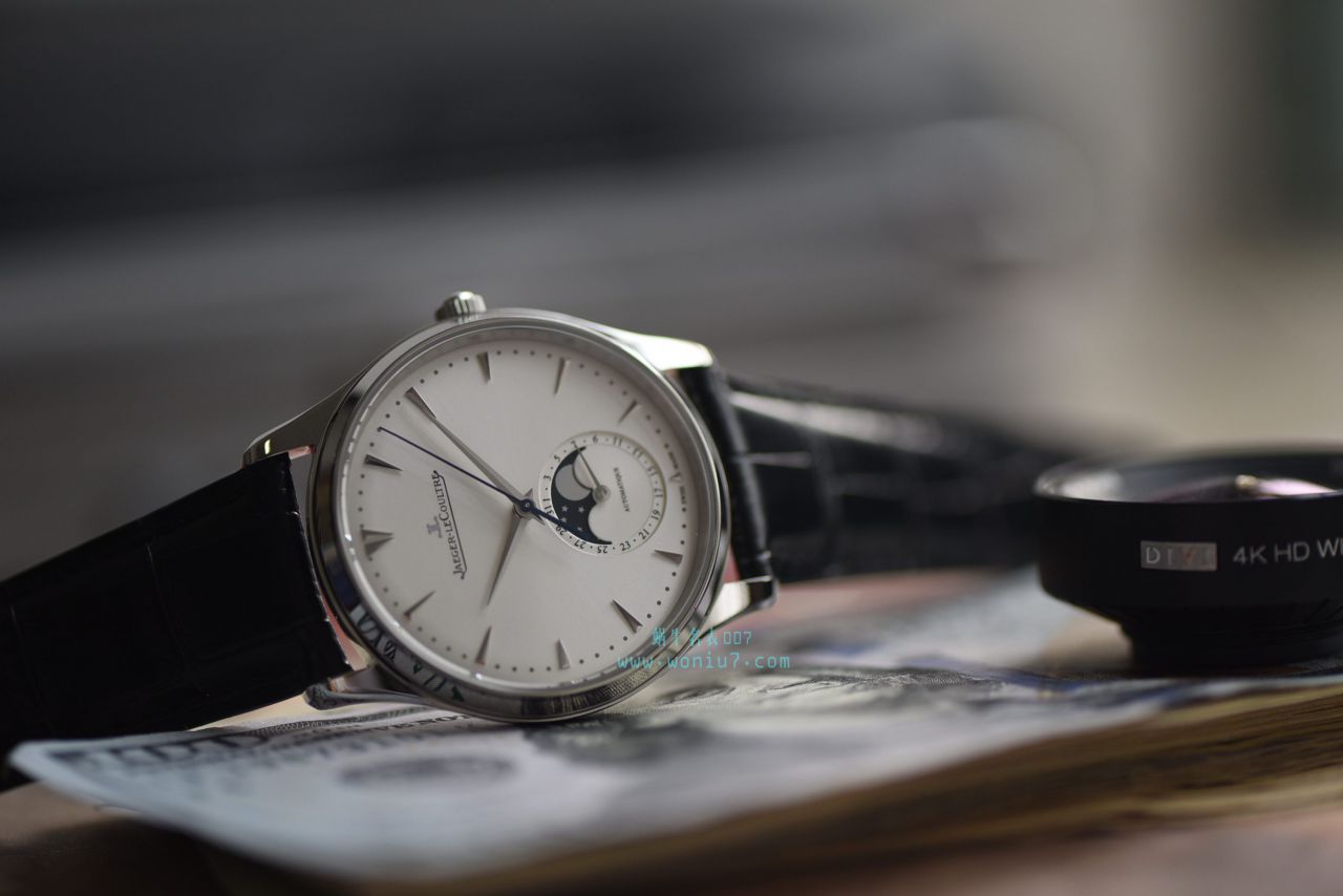  Video analysis  Jaeger-LeCoultre 大师系列1368420 wrist watch 一比一高仿手表【ZF新品， Jaeger-LeCoultre 月相大师系列】 / JJ123MM