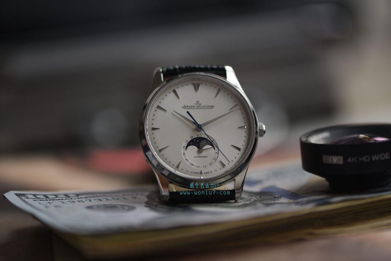  Video analysis  Jaeger-LeCoultre 大师系列1368420 wrist watch 一比一高仿手表【ZF新品， Jaeger-LeCoultre 月相大师系列】 / JJ123MM