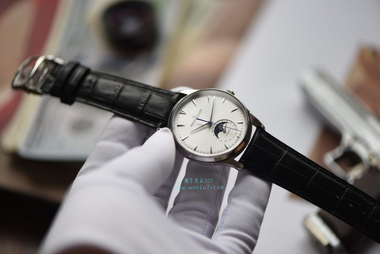  Video analysis  Jaeger-LeCoultre 大师系列1368420 wrist watch 一比一高仿手表【ZF新品， Jaeger-LeCoultre 月相大师系列】 / JJ123MM