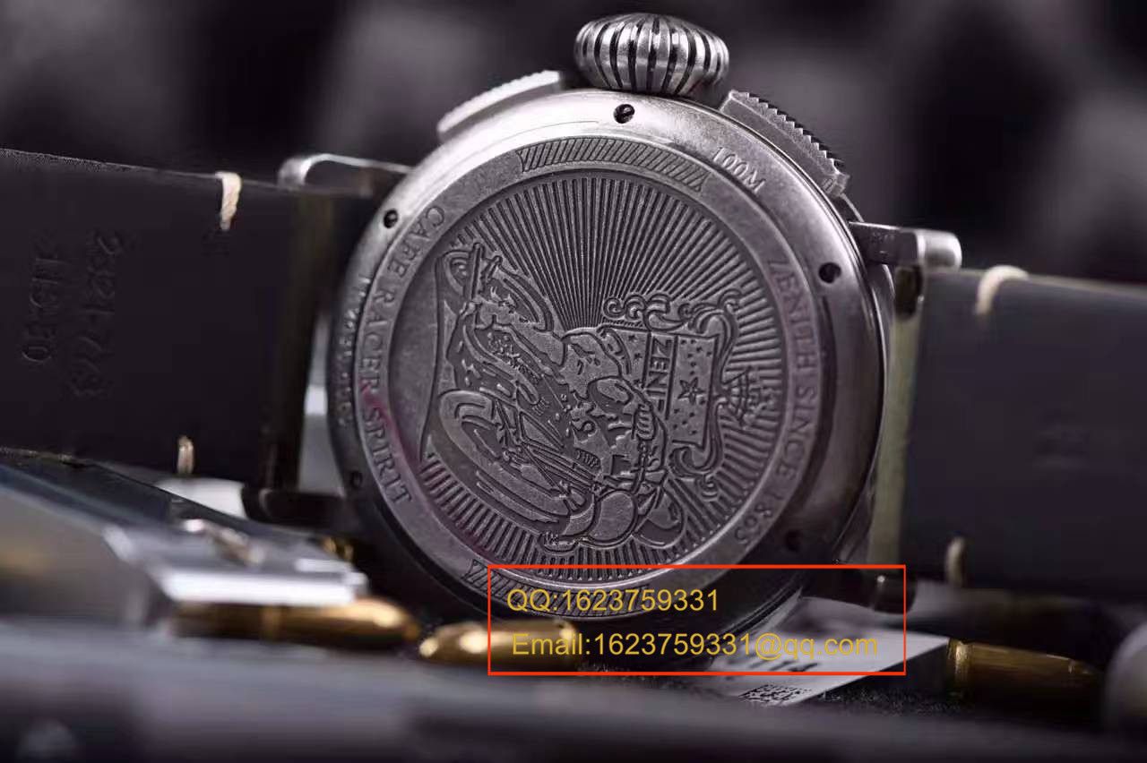  Video analysis 真力时飞行员系列11.2430.4069/21.C773 wrist watch 一比一高精仿手表【XF原KW咖啡骑士】 / ZSL013MM