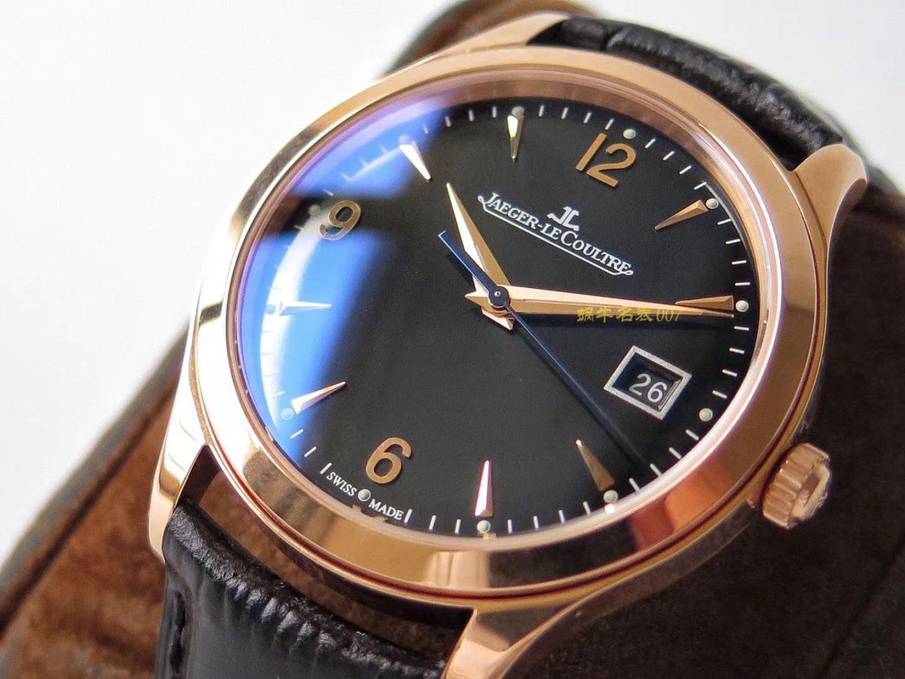  Video analysis  Jaeger-LeCoultre 大师系列1548420,1542520,1548470三色 wrist watch 【ZF一比一高仿新品 Jaeger-LeCoultre 大师系列Q1548420】 / JJBB55MM