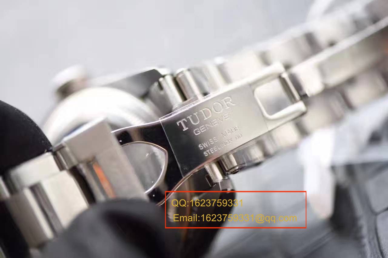  Video analysis TUDOR Tudor 碧湾系列79220R 不锈钢 watchband   wrist watch (小红花)一比一高仿手表【ZF Tudor 小红花】 / DT009MM