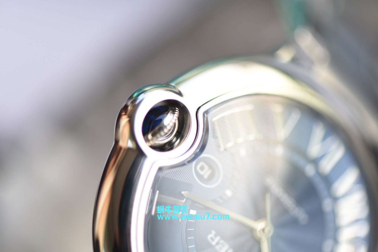  Video analysis  Cartier  蓝气球系列WSBB0025 wrist watch 男款42MM钢带款【HBBV6一比一复刻高仿～蓝气球42mm新款蓝面】 / K169MM